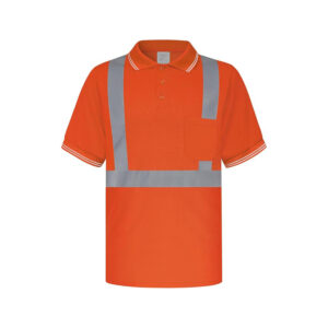 Men Safety Polo Shirt Orange