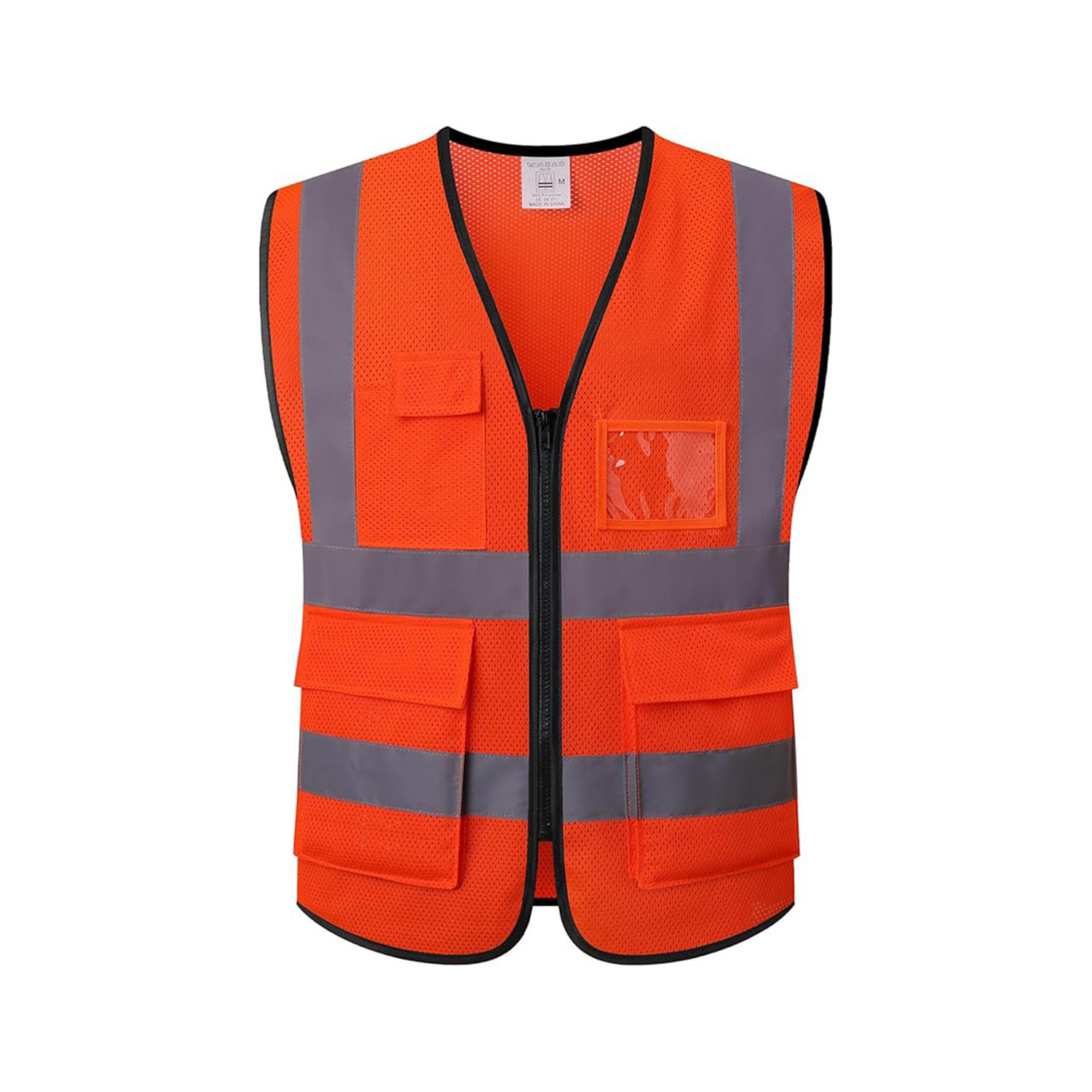 High Reflective Orange Safety Vest