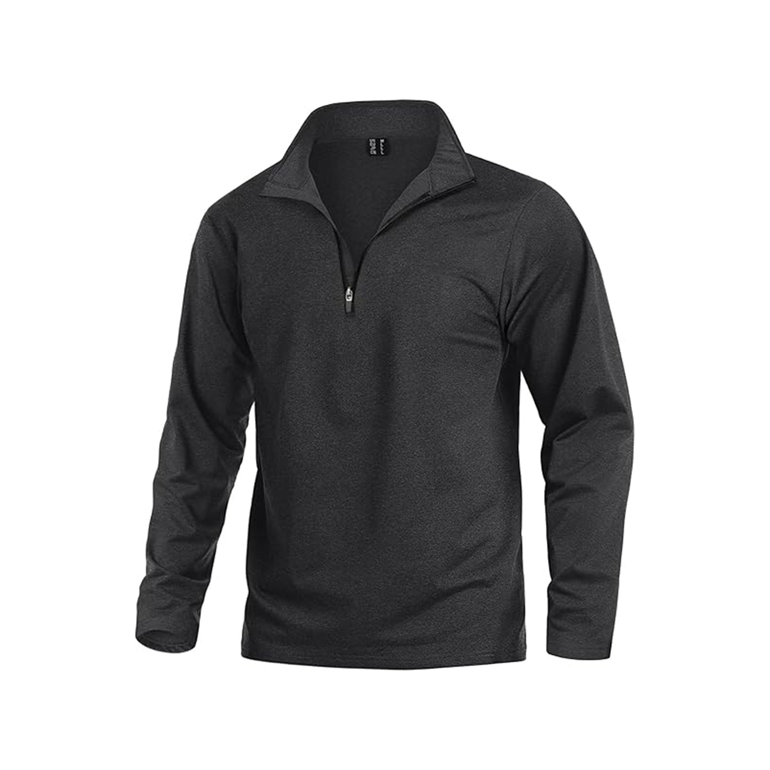 Men's Long Sleeve Lightweight Sweatshirt Black
