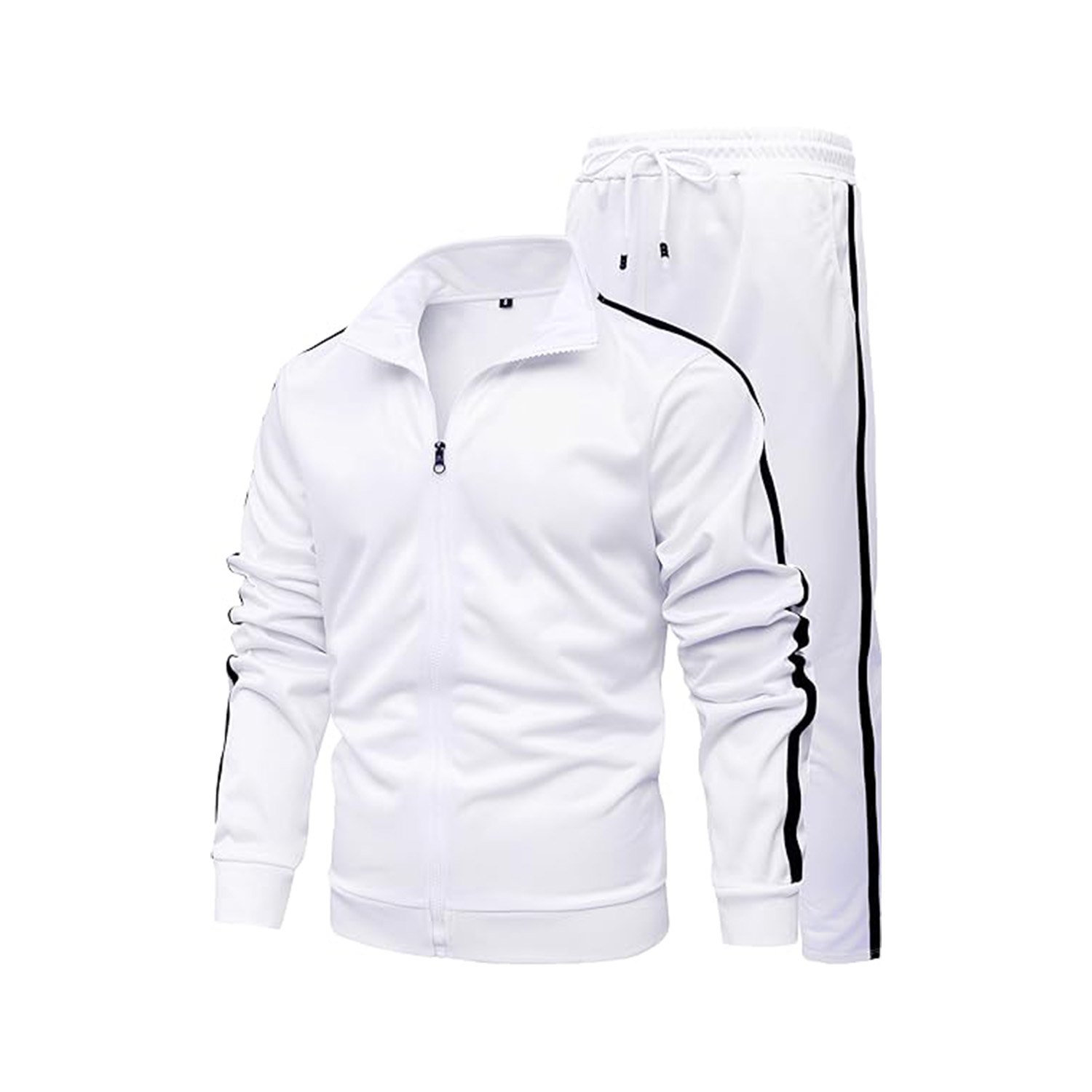 Men's Casual Tracksuit White