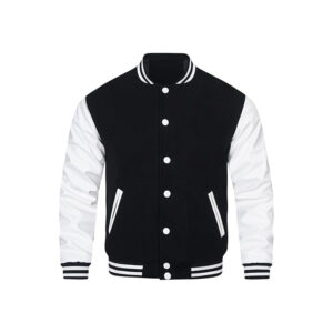 Men's Varsity Jacket Black
