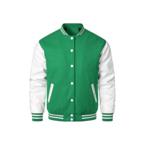 Men's Varsity Jacket Green