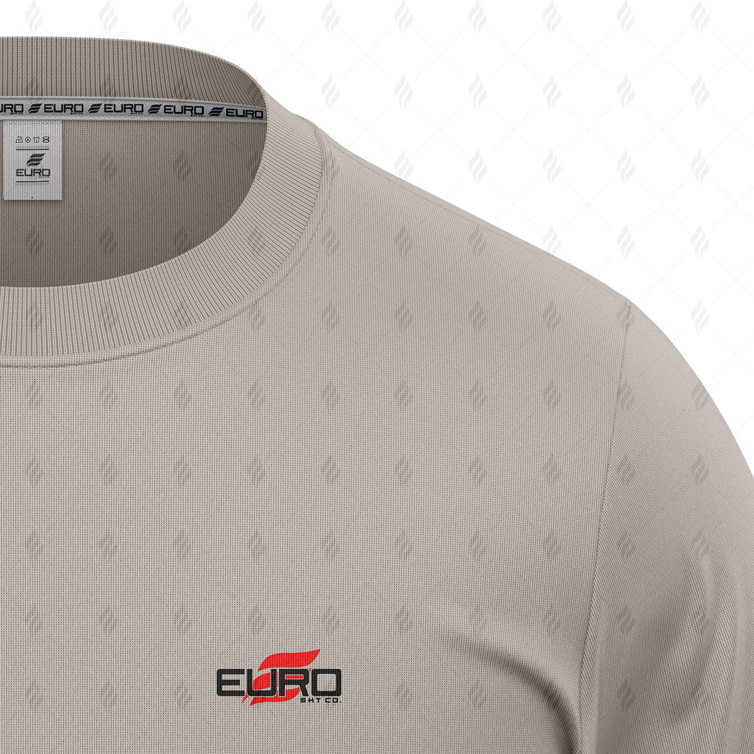 Euro Skt Co Modern Baggy Cotton T-Shirt – Trendy Unisex Style - Image 2