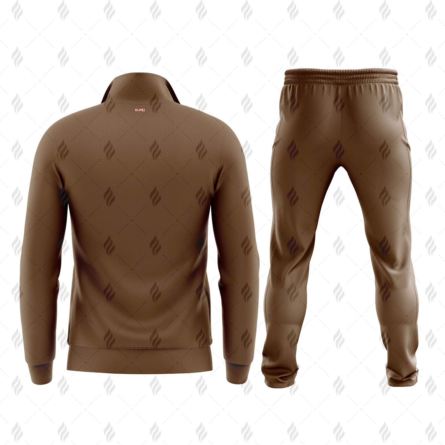 Custom Wholesale Men’s Slim Fit Zip-Up Polyester Performance Athletic Gym Training Casual Jogger Sports Tracksuit Set – OEM Manufacturer - Image 5