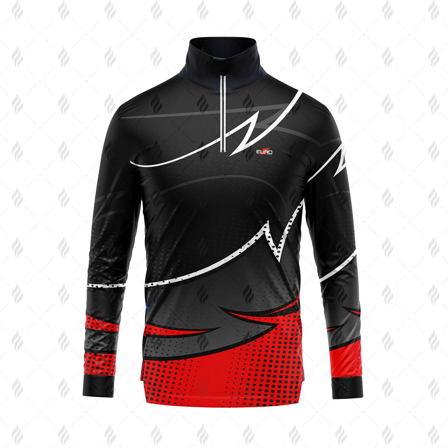 Half Zipper Shirt Half Zip Pullover Mens Athletic Performance Lightweight Slim Fit Casual Sweatshirt