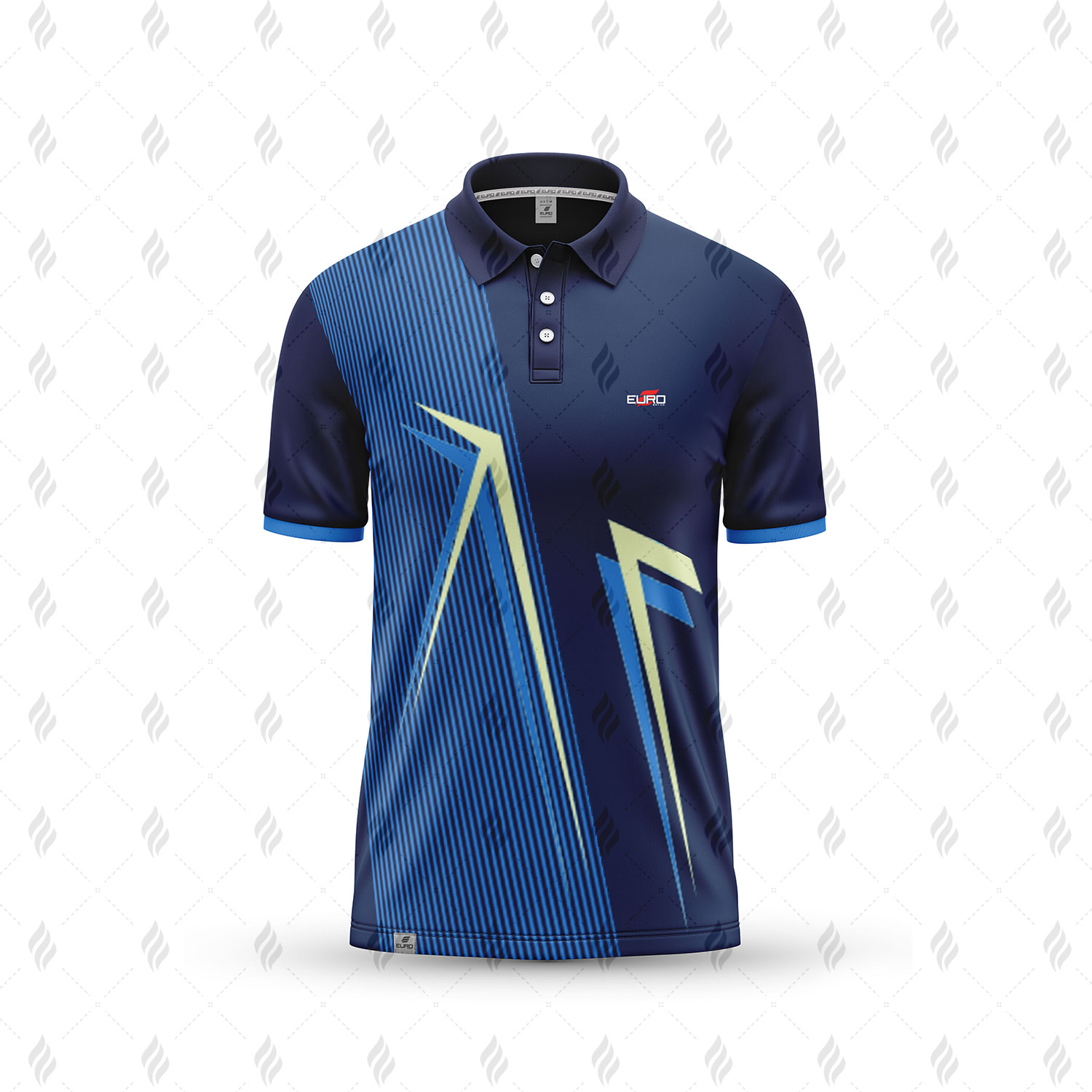 Performance Golf Polo Shirt – Moisture Wicking Stretch Slim Fit Lightweight UV Protection Polo for Men & Women
