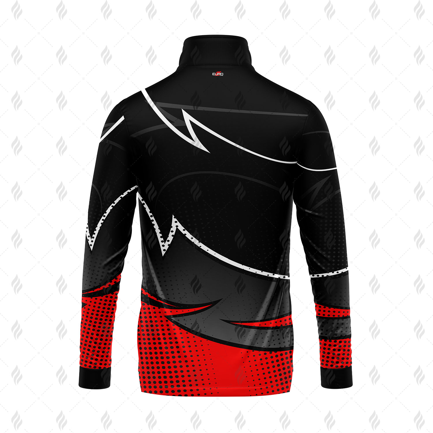 Half Zipper Shirt Half Zip Pullover Mens Athletic Performance Lightweight Slim Fit Casual Sweatshirt - Image 3