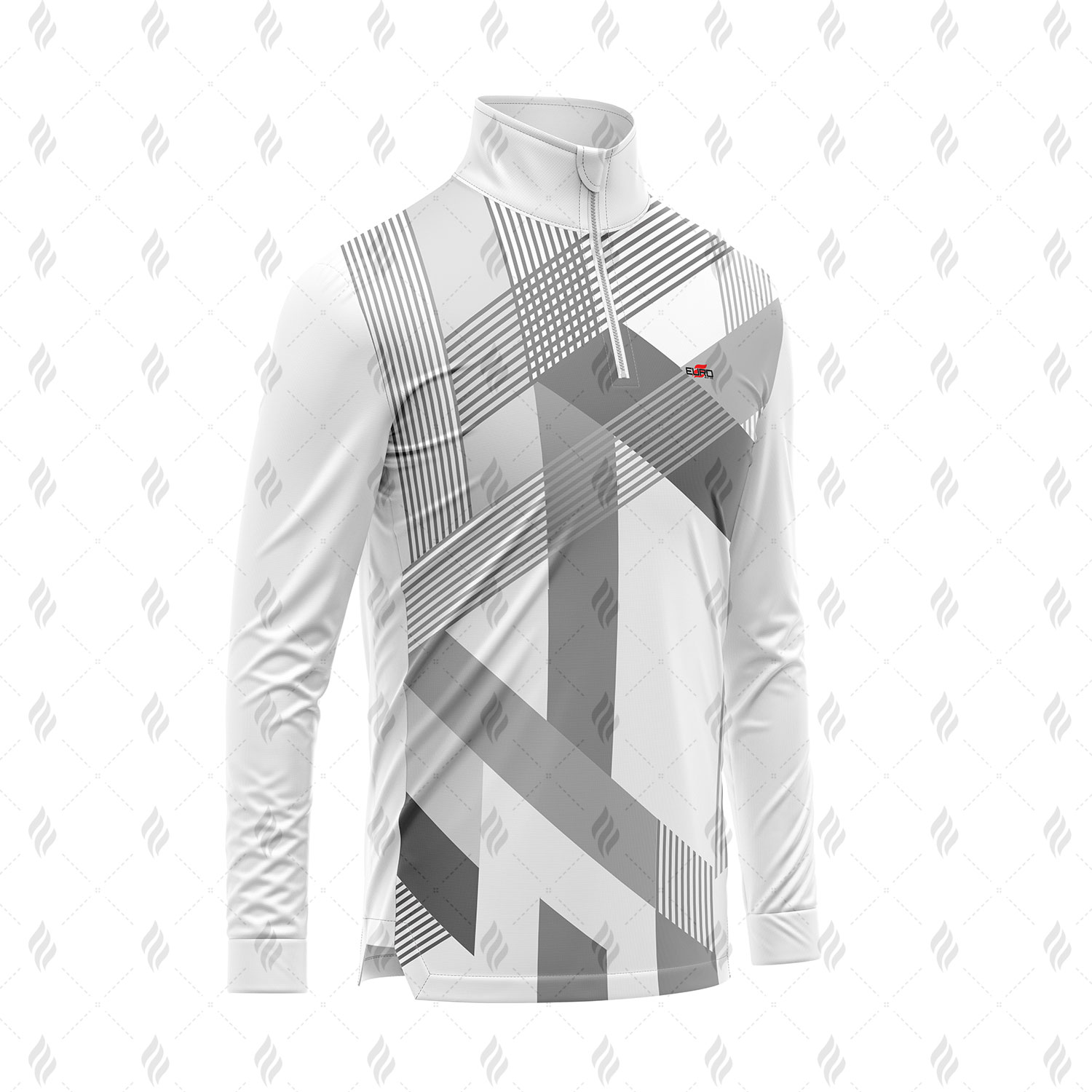 1/4 Zipper Shirt Quarter Zip Pullover Mens Athletic Performance Slim Fit Lightweight Golf Premium Wholesale Sialkot Export - Image 4
