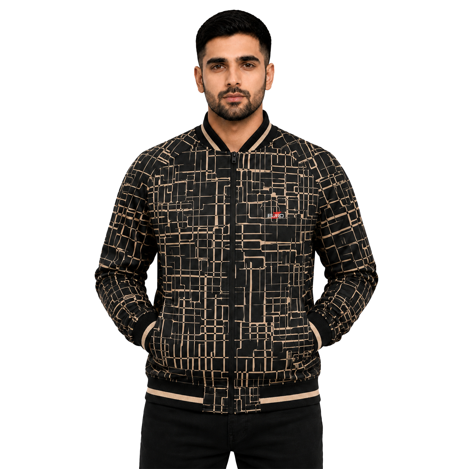 Private Label Varsity Jacket with Custom Branding and Fabric