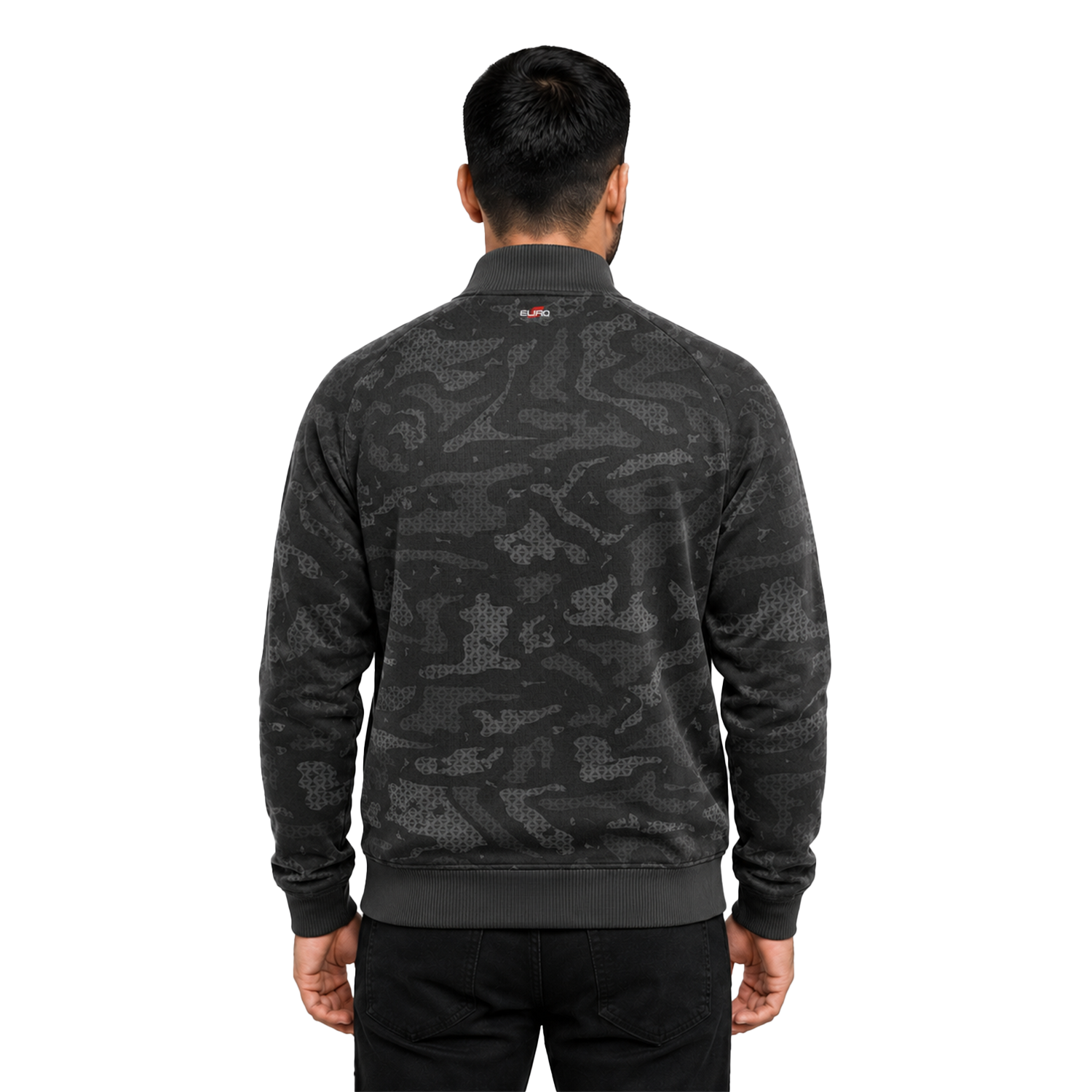 Custom Varsity Jacket with Premium Fabric and Ribbed Trim - Image 2