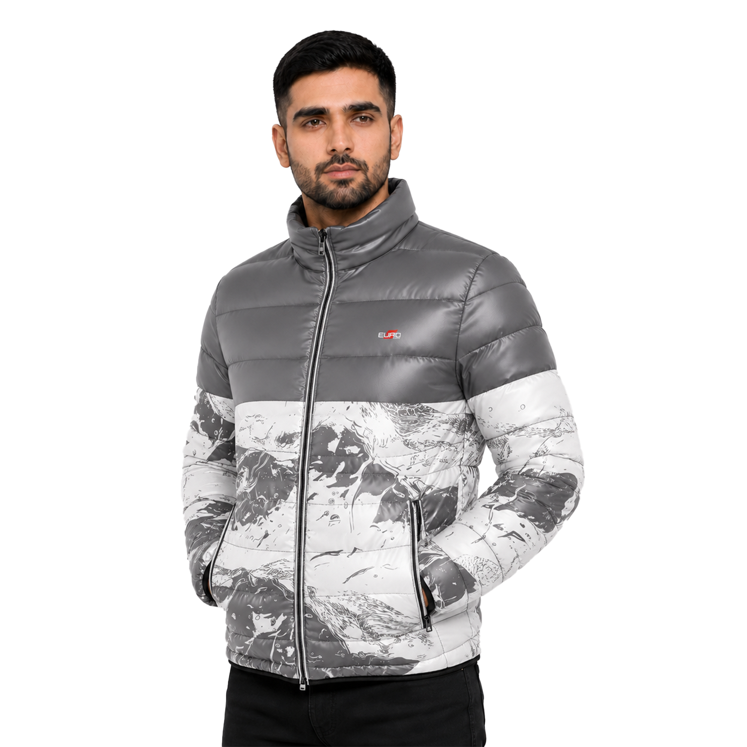 Short Puffer Jacket with Lightweight Warmth and Stylish Casual Comfort - Image 3