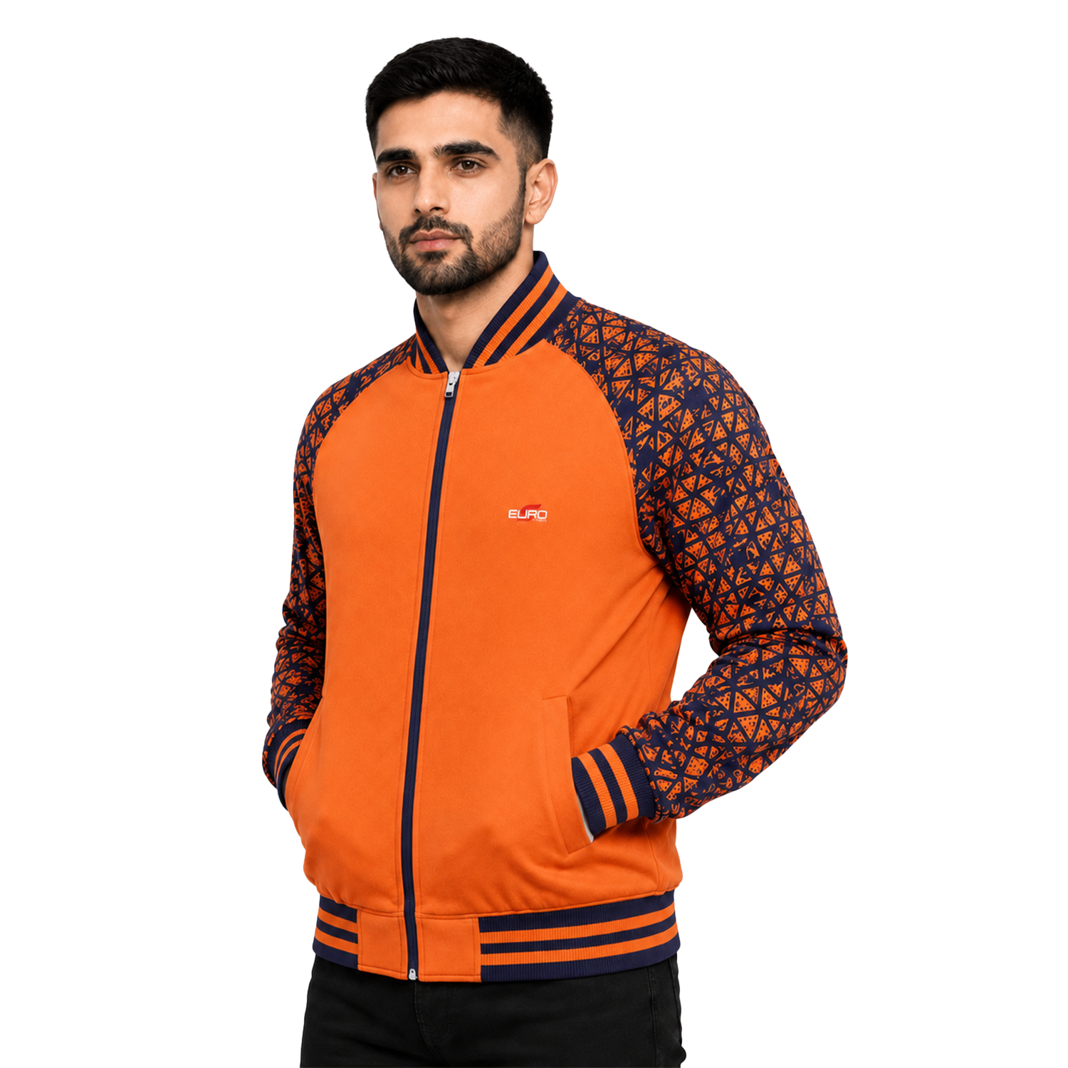 Chenille Varsity Jacket with Custom Patches and Premium Fabric - Image 3
