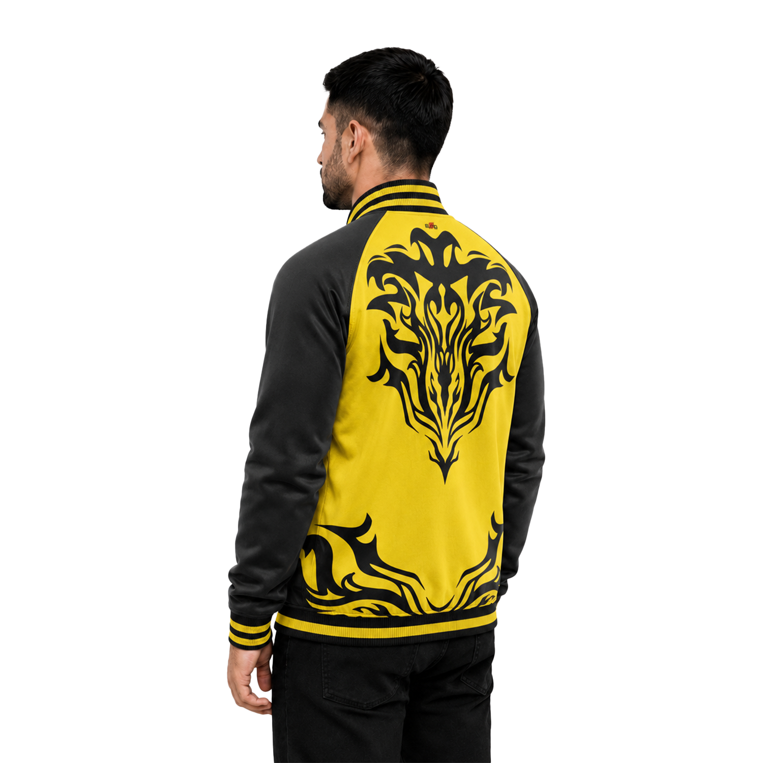 Printed Varsity Jacket with Custom Graphics and Durable Fabric - Image 4