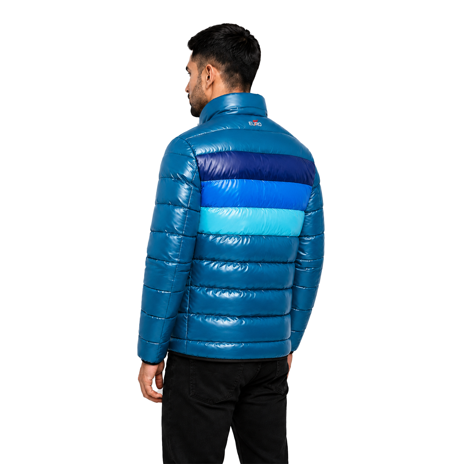 Mens Puffer Jacket with Quilted Insulation and Comfortable Modern Fit - Image 4