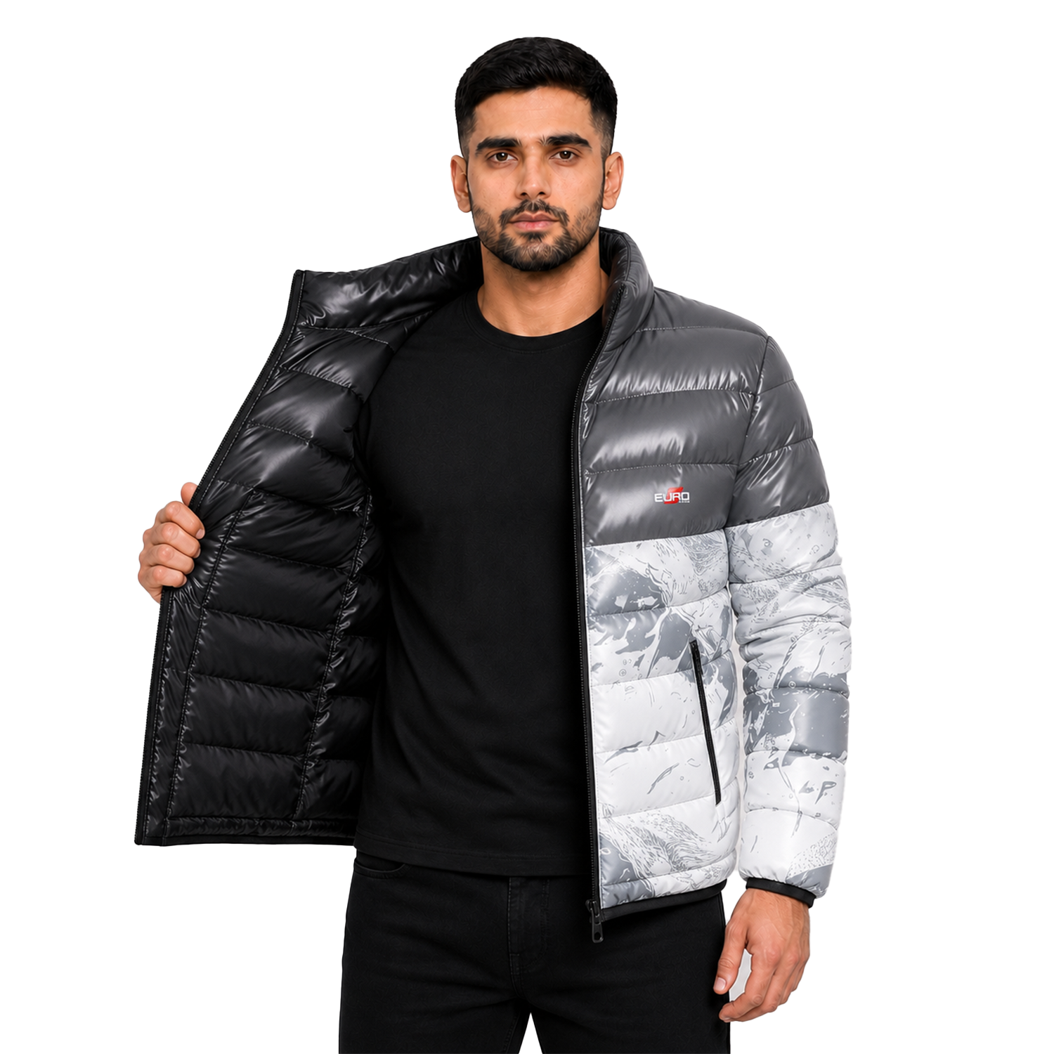 Short Puffer Jacket with Lightweight Warmth and Stylish Casual Comfort - Image 5