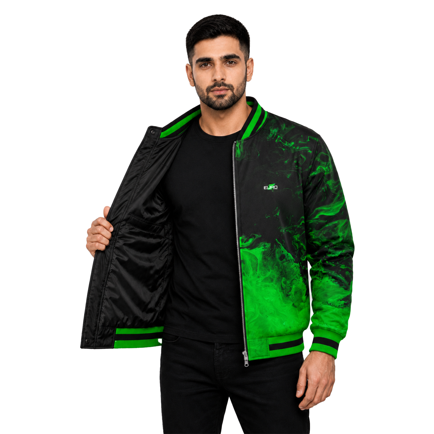 Fashion Varsity Jacket with Modern Fit and Premium Fabric - Image 5