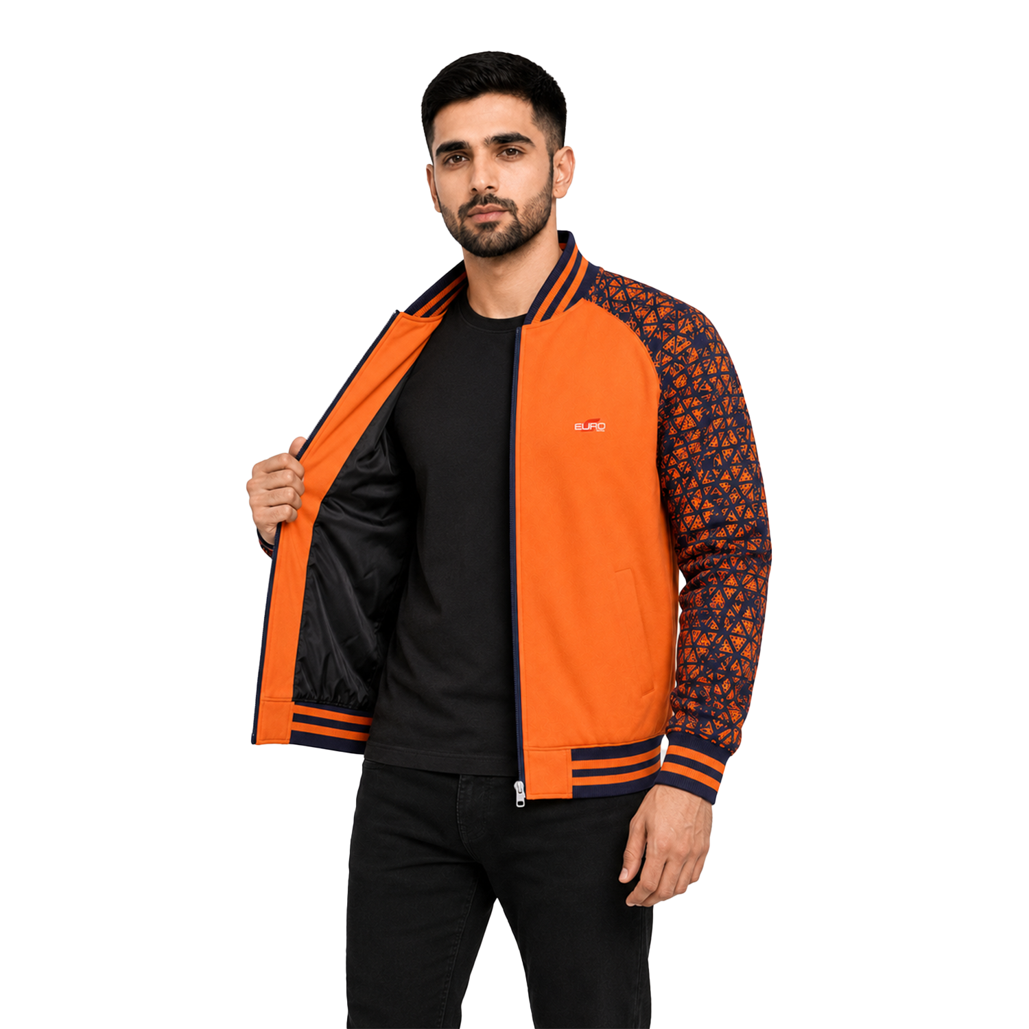 Chenille Varsity Jacket with Custom Patches and Premium Fabric - Image 5