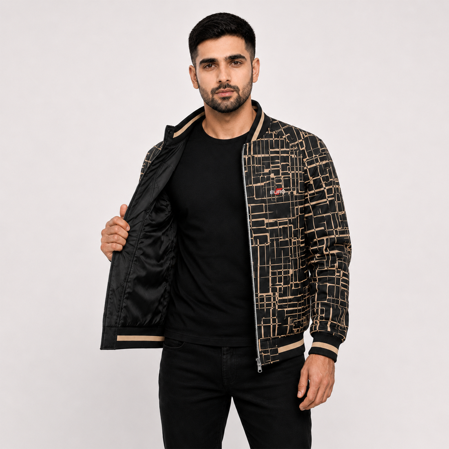 Private Label Varsity Jacket with Custom Branding and Fabric - Image 5