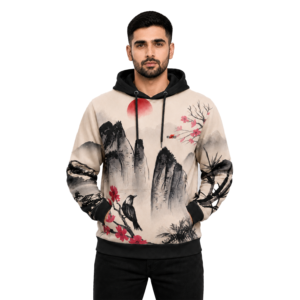 Fitness Hoodie with Stretch Fabric and Lightweight Training Comfort