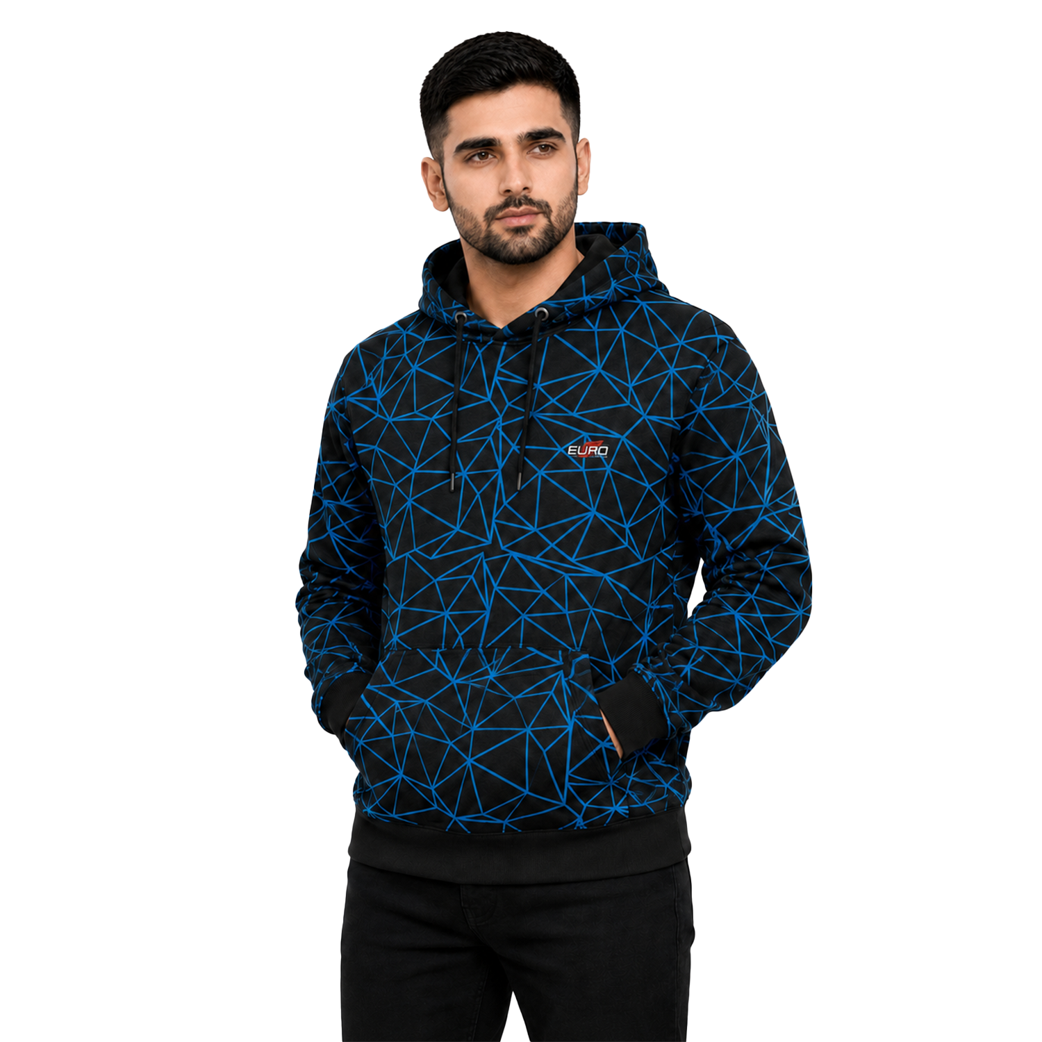 Sports Hoodie with Athletic Fit and Soft Performance Fabric - Image 3