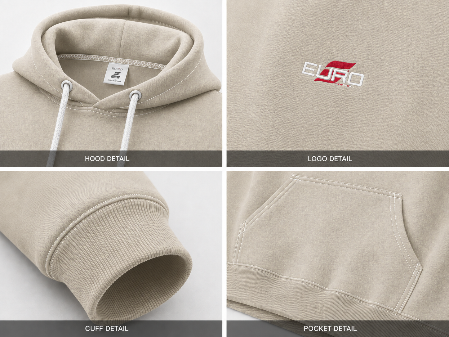 Luxury Hoodie with Premium Fabric and Relaxed Streetwear Comfort - Image 6