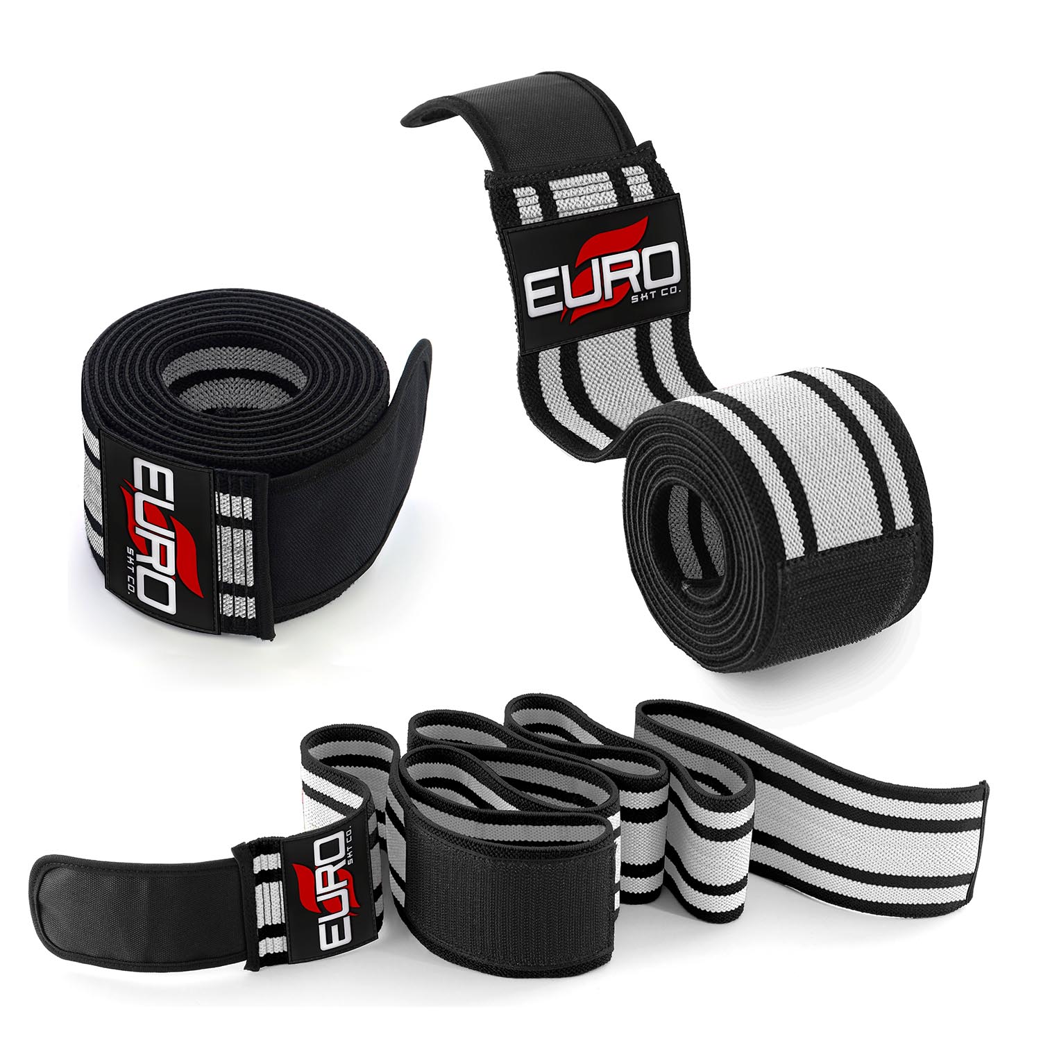 Heavy Support Knee Wraps for Powerlifting Squat Training