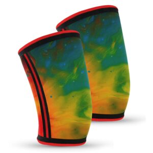 Elbow Sleeve For Weightlifting Powerlifting Hot Sale 7mm 9mm 5mm Thickness Customized Logo Printing Weight Lifting Neoprene