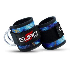 Ankle Straps for Glutes with Padded Cable Workout Support