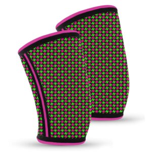 Nfm Customizable Neoprene Elbow Sleeves Kids 5mm-7mm Thick Oem Design Weight Lifting Gym For Fitness Powerlifting Wod Black