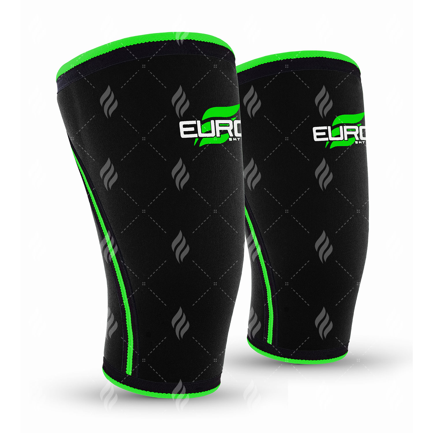 Custom 3D Knit Sports Basketball Anti slip Elastic Compression Knee Brace Sleeves for Men Women