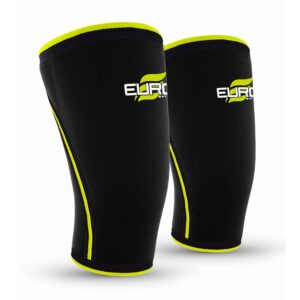 Heavy-Duty Soft and Strong Knee Sleeves and Squat Straps Breathable Weightlifting Wraps Bandages for Strength Training