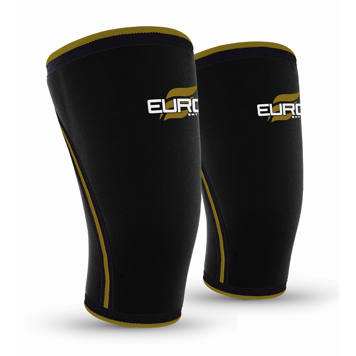 High Quality Gym Powerlifting 7mm Weightlifting Compression Knee Pad Support Elbow Brace Neoprene Knee Sleeves