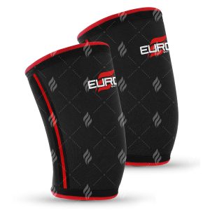 Wholesale Custom Logo Heavy Duty Squats Deadlifts Weightlifting Powerlifting 7 Mm Compression Neoprene Knee Sleeves