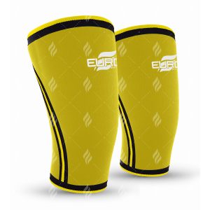Unisex Elastic Breathable Knee Protector Brace Weightlifting Knee Sleeves for Running