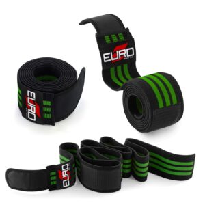 Knee Wraps for Men with Heavy Elastic Gym Support