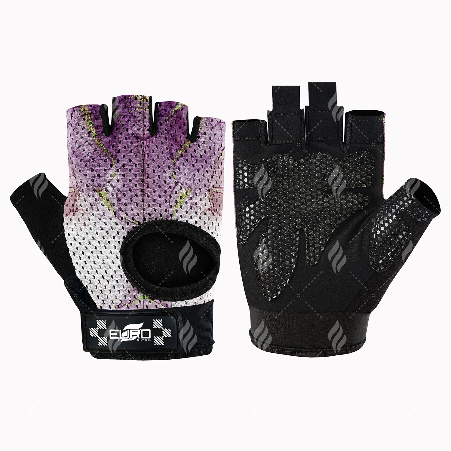 Men Women's Half-Finger Anti-Slip Silicone Nylon Gloves for Gym Outdoor Cycling Home Exercise Riding Sports Shock-Absorbing
