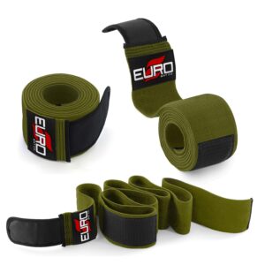 Gym Knee Wraps Adjustable Compression for Heavy Strength Training