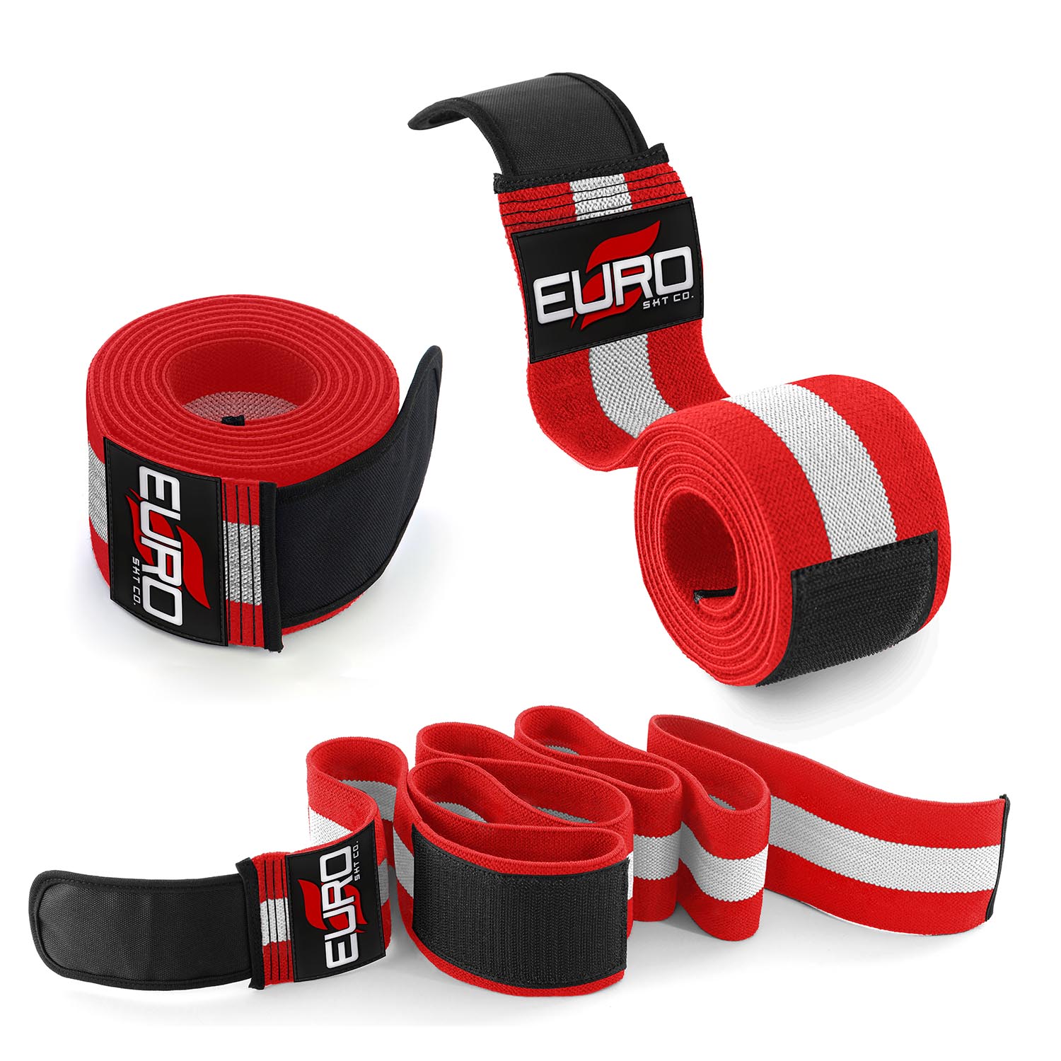 Durable Knee Wraps Adjustable Compression for Heavy Workouts