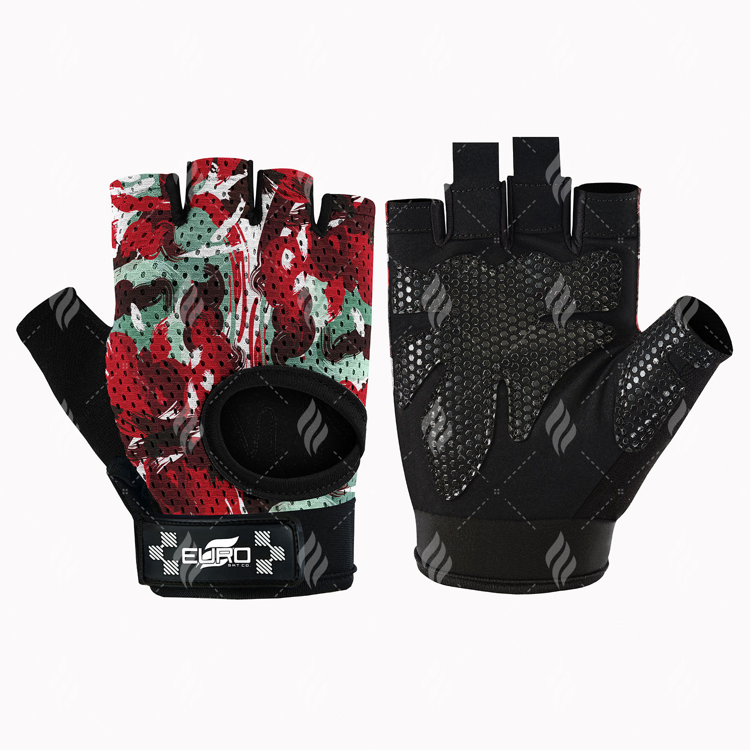 GOLOVEJOY XG87 Fishing Training Climbing Cycling Weight Lifting Fingerless Gym Exercise Powerlifting Fitness Gloves Custom Logo