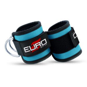 Soft Padded Ankle Straps for Comfortable Cable Leg Training