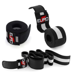 Adjustable Compression Knee Wraps for Heavy Gym Training