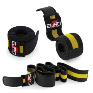Secure Fit Knee Wraps with Adjustable Elastic Compression