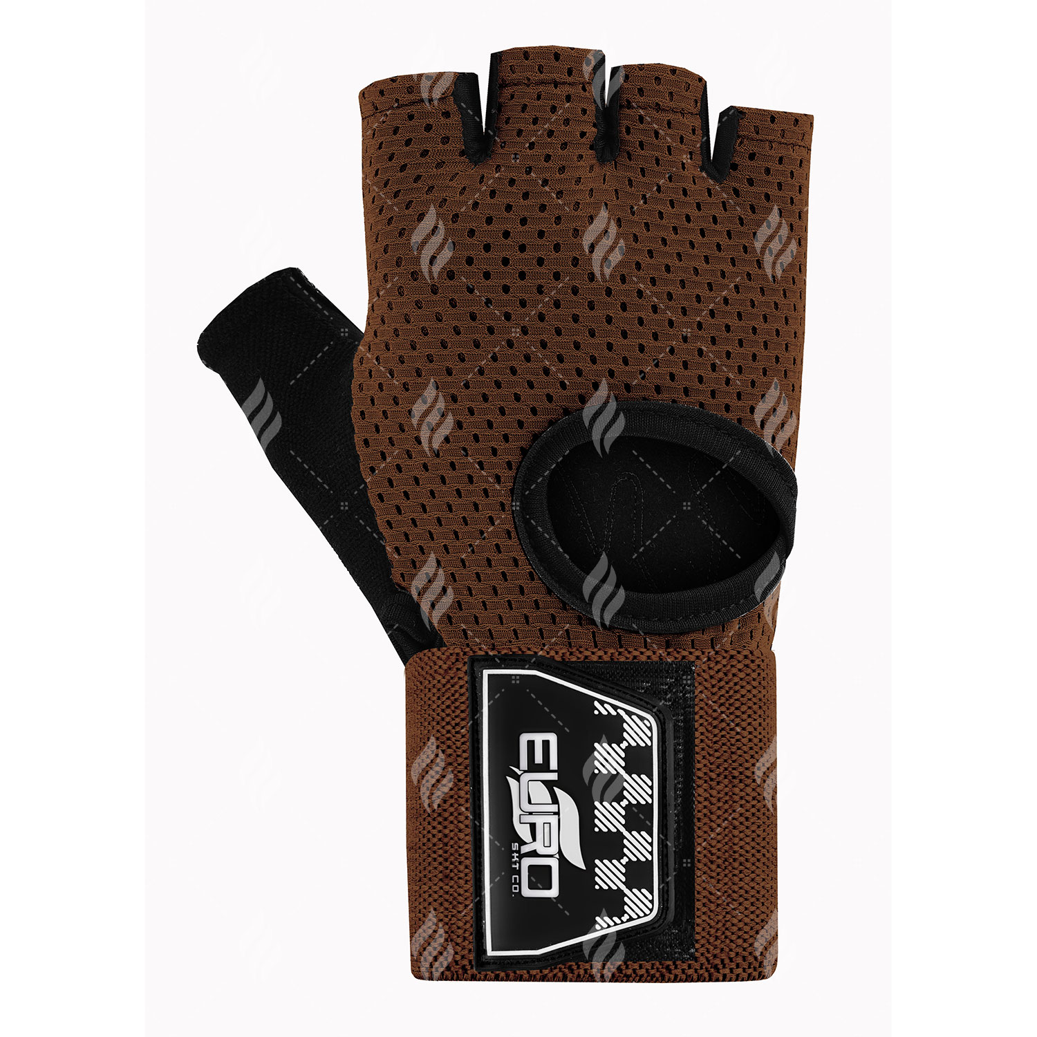 Wholesale High Quality Ventilated Shock Absorbing Silicon Padded Weight Lifting Gloves Workout Gloves With Elastic Wrist Wraps - Image 2