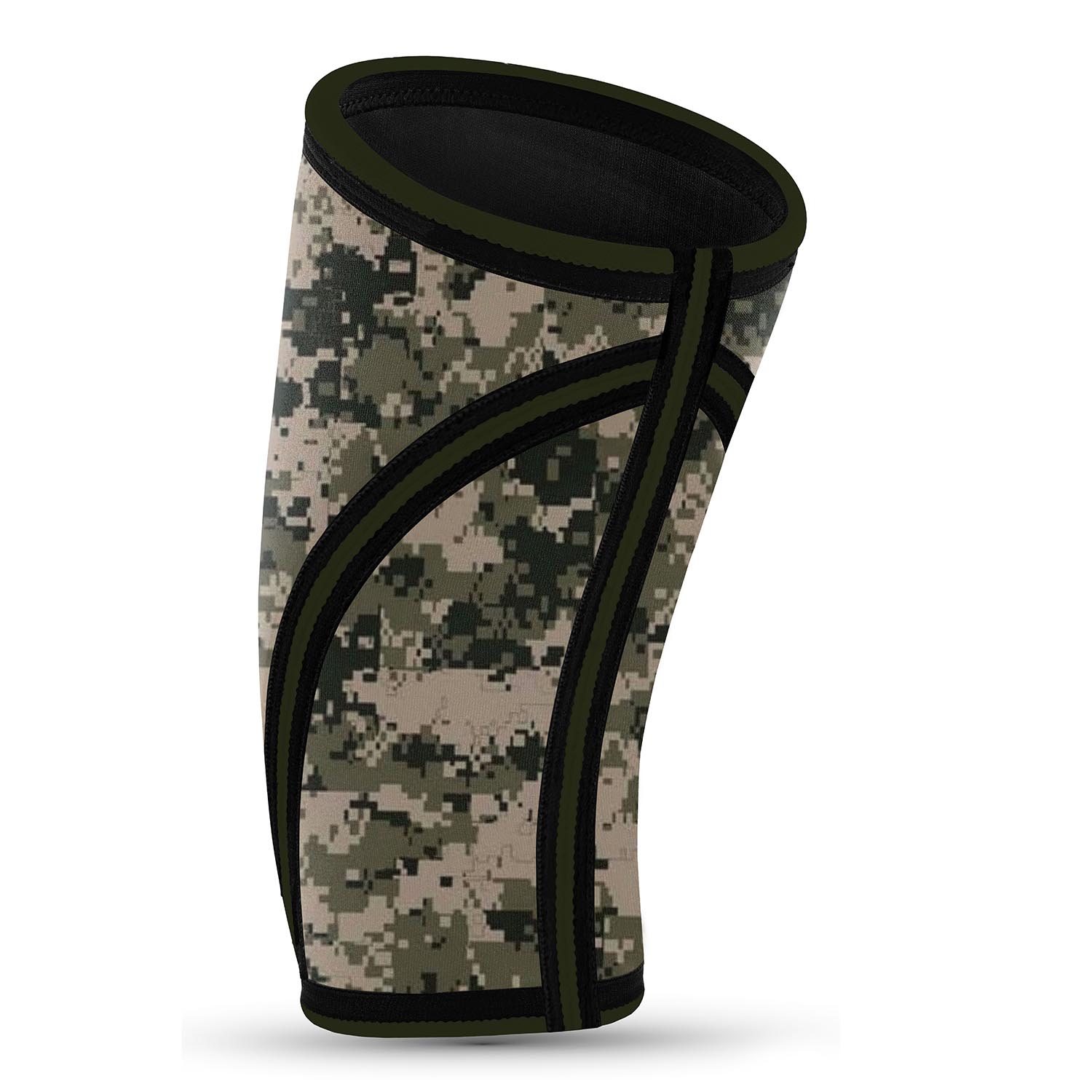 Knee Sleeve 5mm 7mm Neoprene Weightlifting Compression Supplier Sports Knee Sleeve Knee Support Brace - Image 2