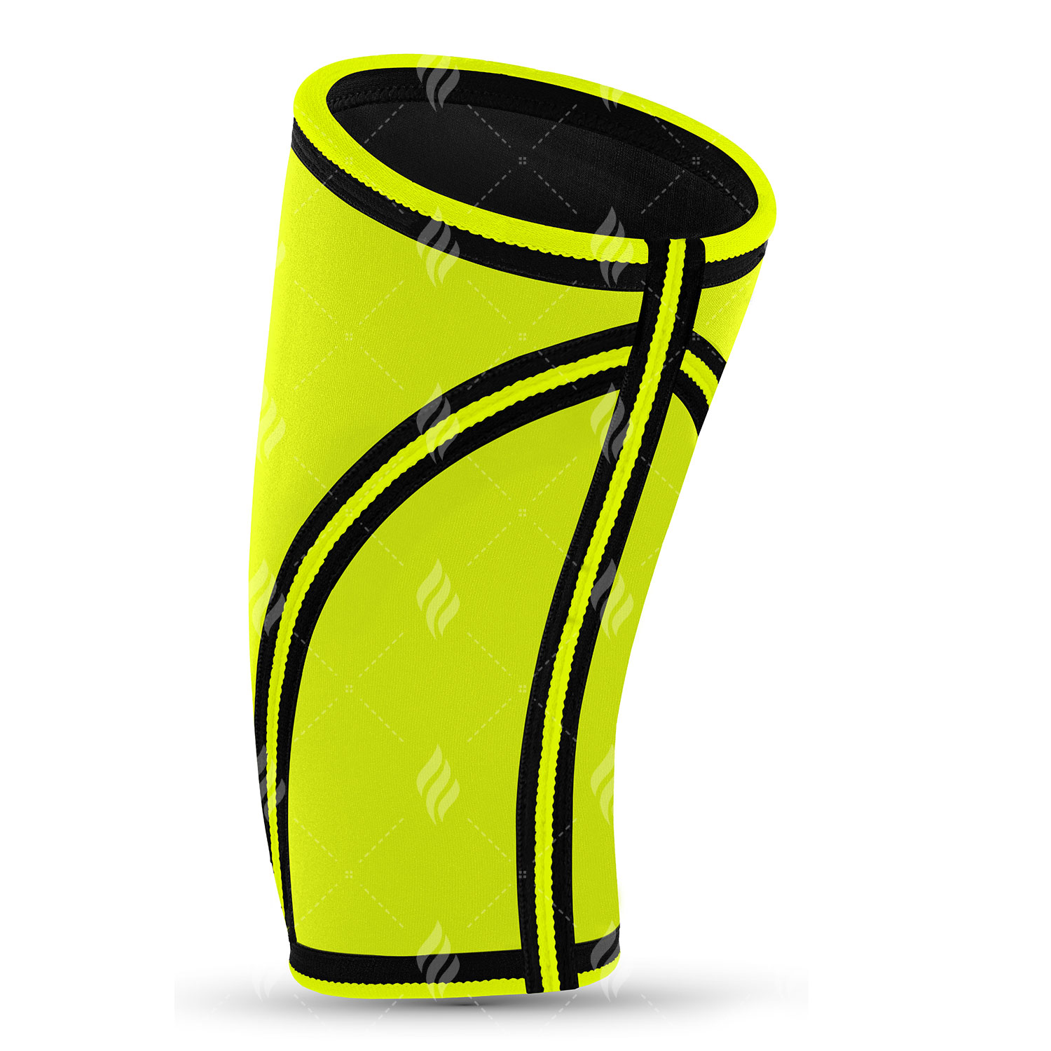 Wholesale Seamless Knitted Knee Compression Sleeve, High Elastic Joint Support Sport Knee Brace for Running - Image 2