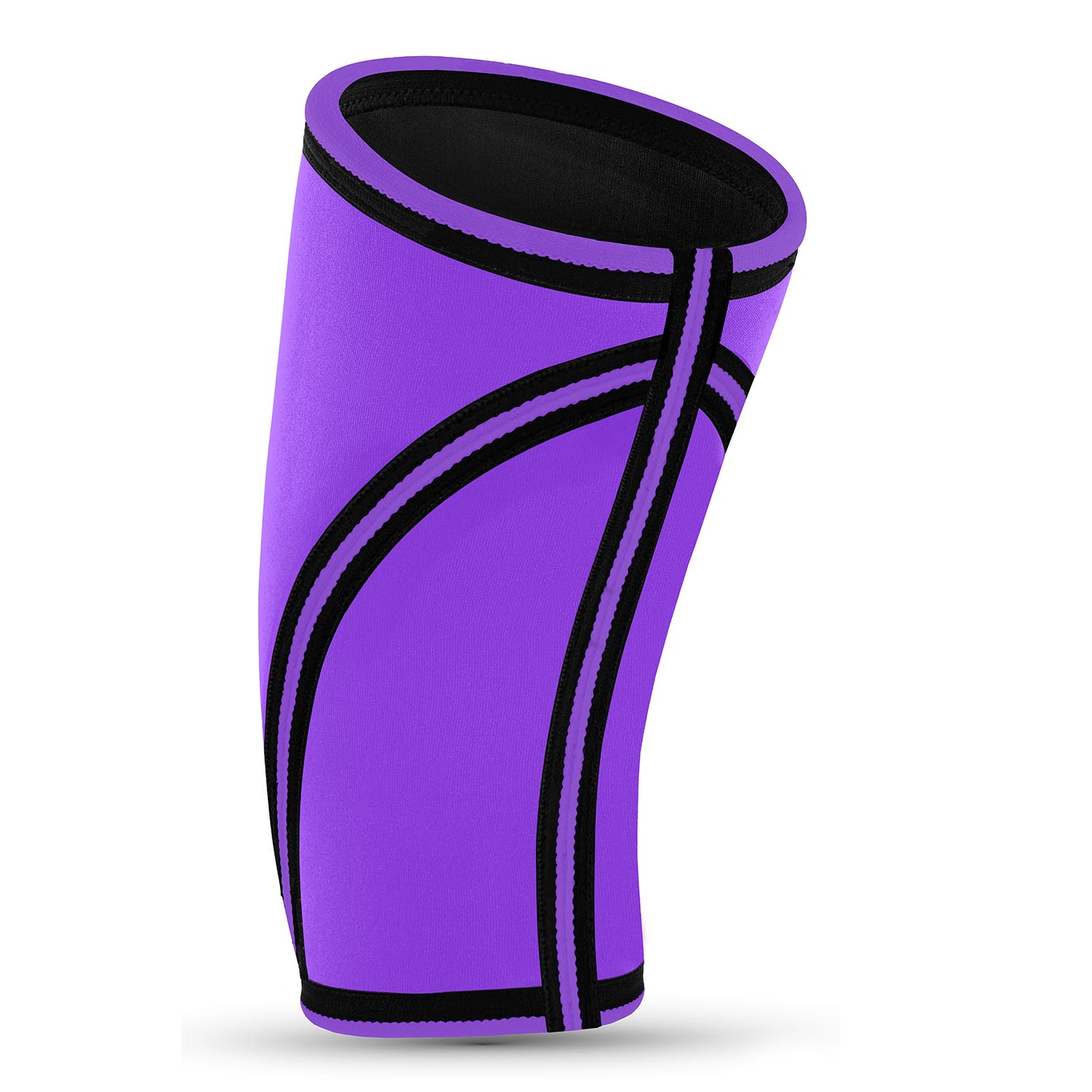 Premium 7mm Knee Sleeve for Weightlifting & Powerlifting Stiff Power Knee Sleeves - Image 2