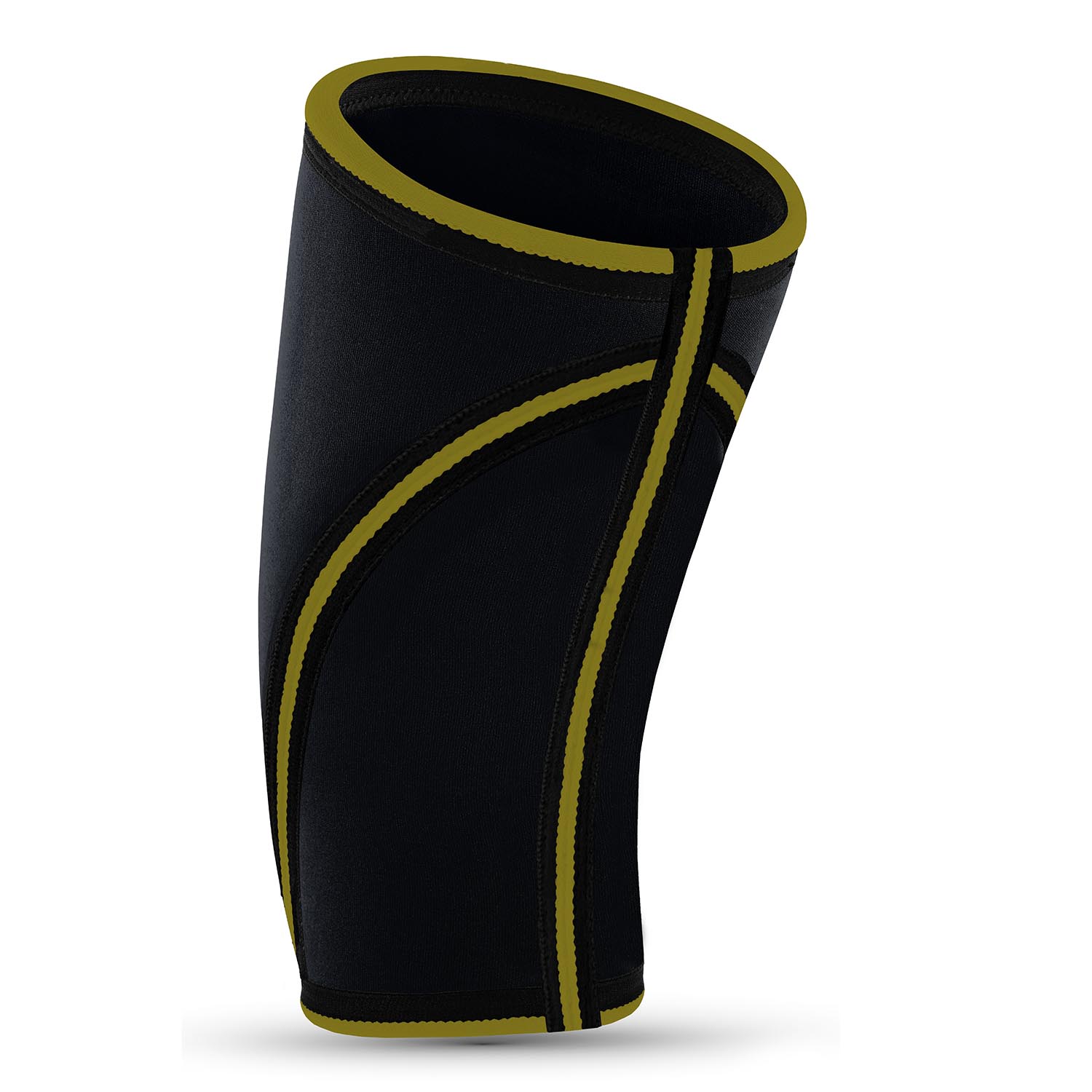 High Quality Gym Powerlifting 7mm Weightlifting Compression Knee Pad Support Elbow Brace Neoprene Knee Sleeves - Image 2