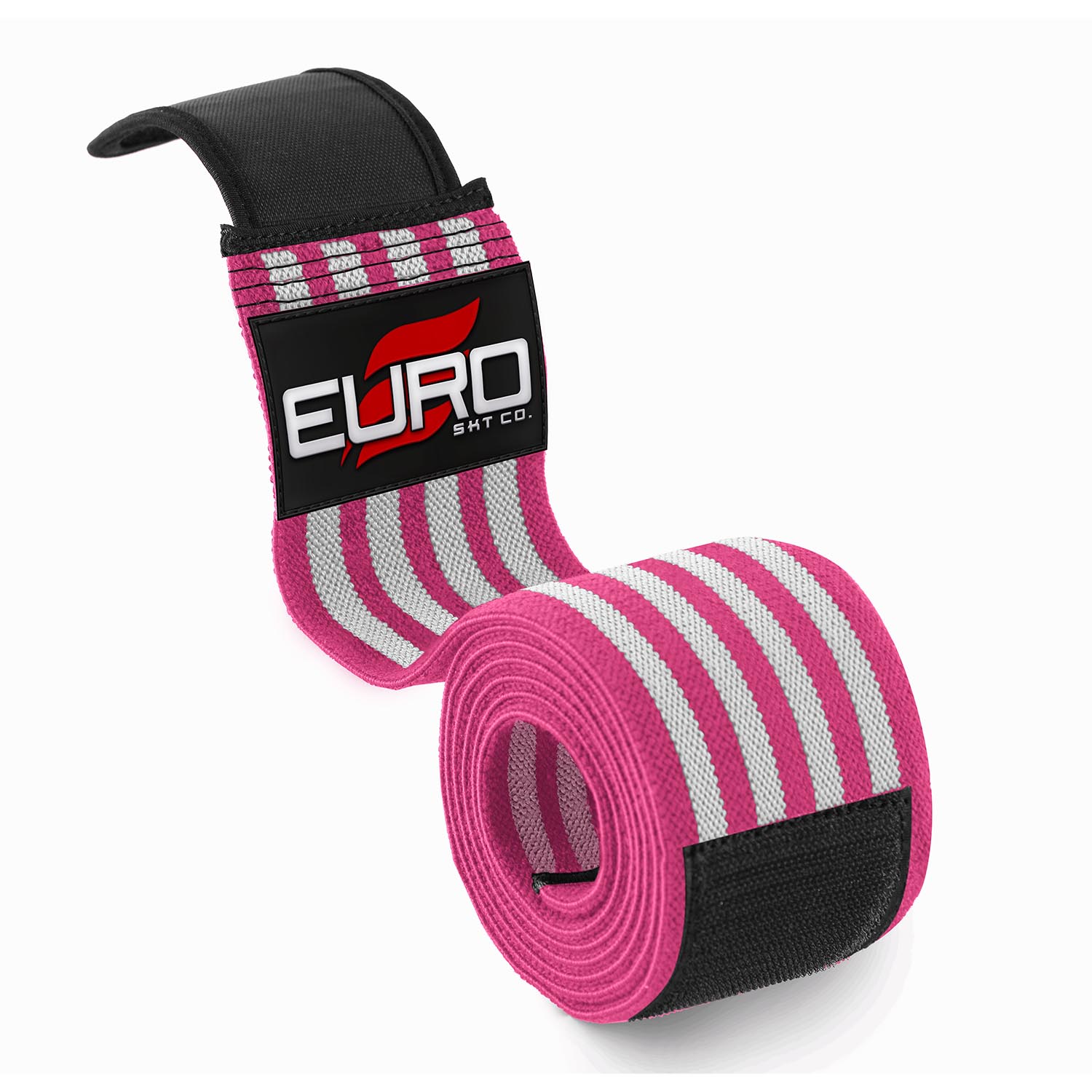 Long Knee Wraps Adjustable Compression for Powerlifting Squats - Image 2