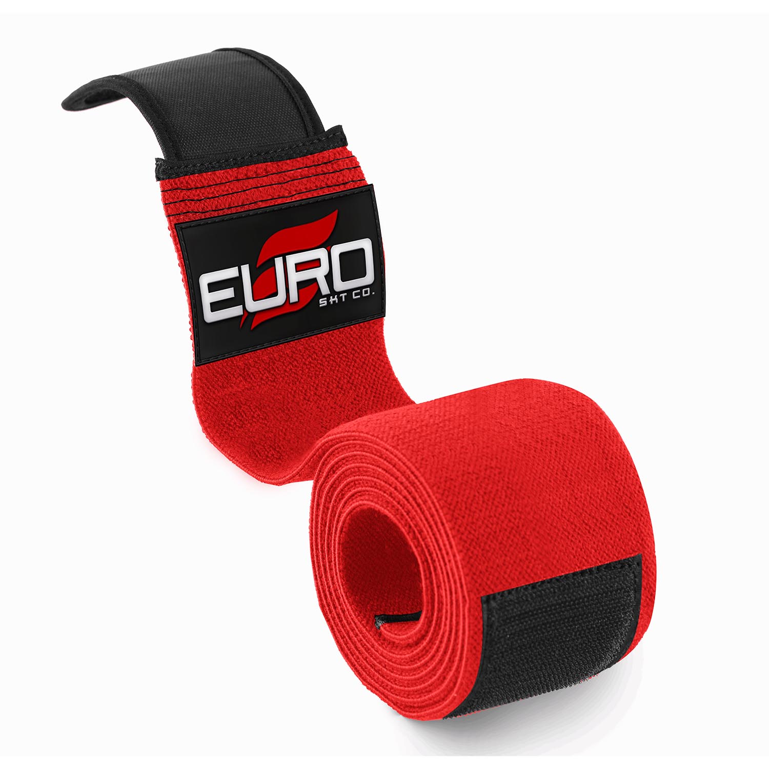 Elastic Knee Wraps Adjustable Support for Heavy Weight Training - Image 2