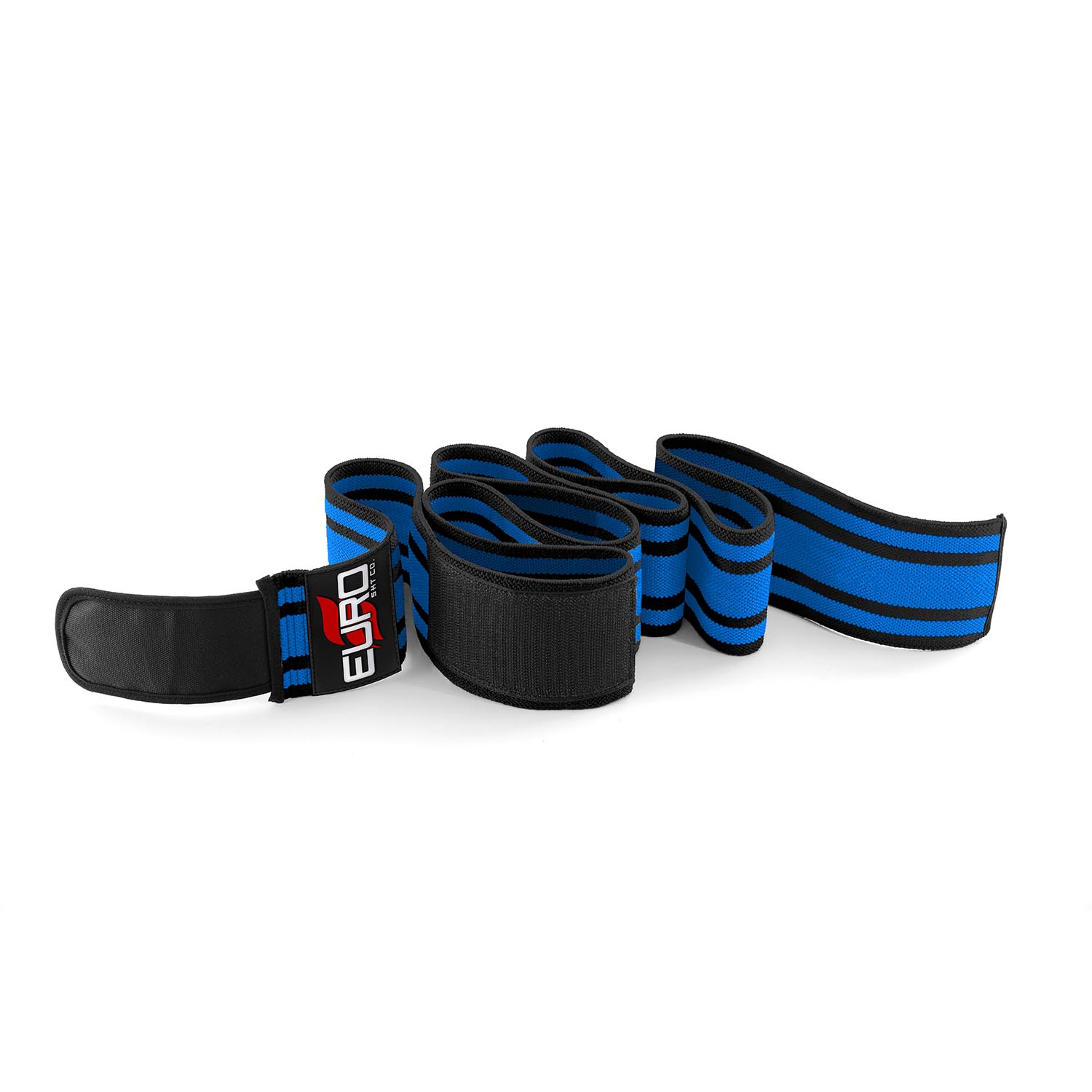 Woven Knee Wraps Adjustable Support for Powerlifting Training - Image 3